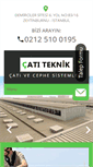 Mobile Screenshot of catiteknik.com